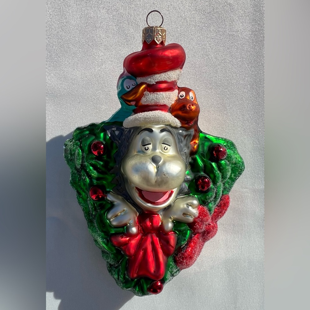 Christopher Radko Dr. Seuss The Cat in the Hat and Whozits - Ornament